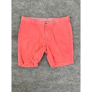 Peter Millar Men's Pink Preppy Golf Chino Performance Classic Shorts‎ Sz 38